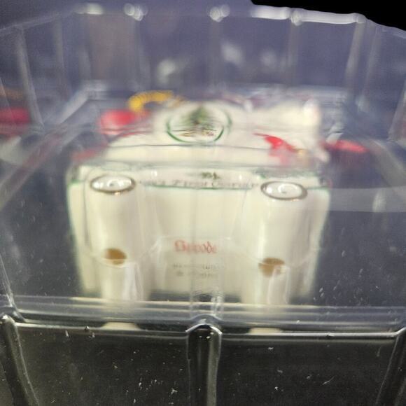 Spode Christmas Tree Ornament 2003 Lamb Sheep Pull Toy Vintage New with Box - Picture 7 of 11